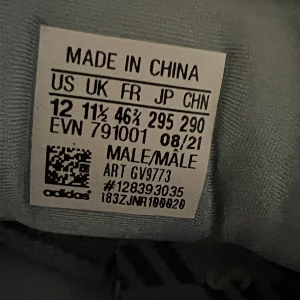 Adidas Light Blue BOOST Sneakers - Picture 8 of 8